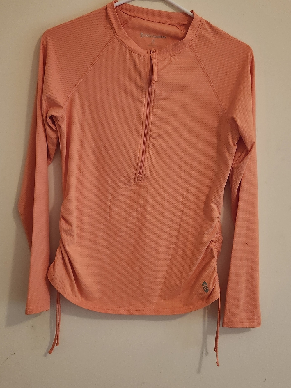 Free Country Coral Long Sleeve Half-Zip Active Top